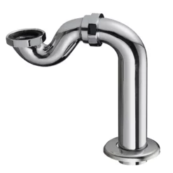 Siphon De Baignoire Rétro En Laiton Chromé