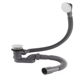 Vidage Baignoire Clic-clac En Laiton -Produits De Salle De Bain Soldes 2024 26649 siphon baignoire blanc mat