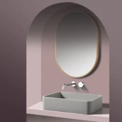 Vasque Béton Rect Raw 50 Cm