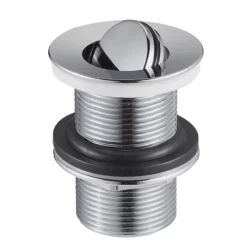 Bonde De Lavabo à Clapet Rotatif Sans Trop-plein En Laiton