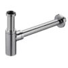 Siphon De Lavabo En Laiton -Produits De Salle De Bain Soldes 2024 26793 siphon lavabo chrome