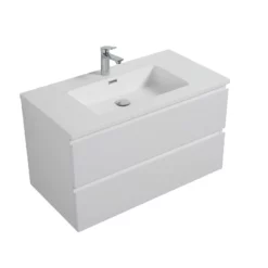 Meuble Salle De Bain Alicia 90 Cm Blanc Mat 24 Meuble Salle De Bain Alicia 90 Cm Blanc Mat -Produits De Salle De Bain Soldes 2024 26817 meuble alicia blanc mat