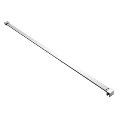 Paroi De Douche Fixe Arrondie Arc Chrome -Produits De Salle De Bain Soldes 2024 26867 barre renfort chrome 5