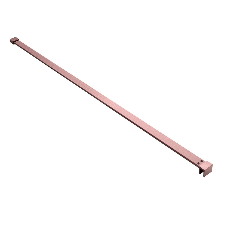 Paroi De Douche Fixe Luna Rose Doré Brossé 8 Paroi De Douche Fixe Luna Rose Doré Brossé – Image 6