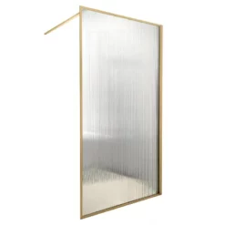 Paroi De Douche Ondulé Or Luxor 110 Cm -Produits De Salle De Bain Soldes 2024 26872 luxor