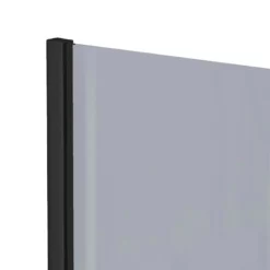 Profilé Paroi 200 Cm Talo Verre 8 Mm -Produits De Salle De Bain Soldes 2024 26890 talo noir mat