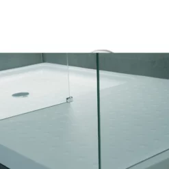 Pied De Fixation Verre 6 Mm -Produits De Salle De Bain Soldes 2024 26898 pied fixation douche