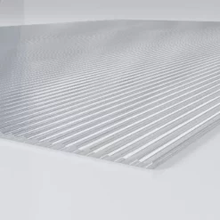 Paroi De Douche Fixe Luna Or Brossé -Produits De Salle De Bain Soldes 2024 26966 verre strie 1