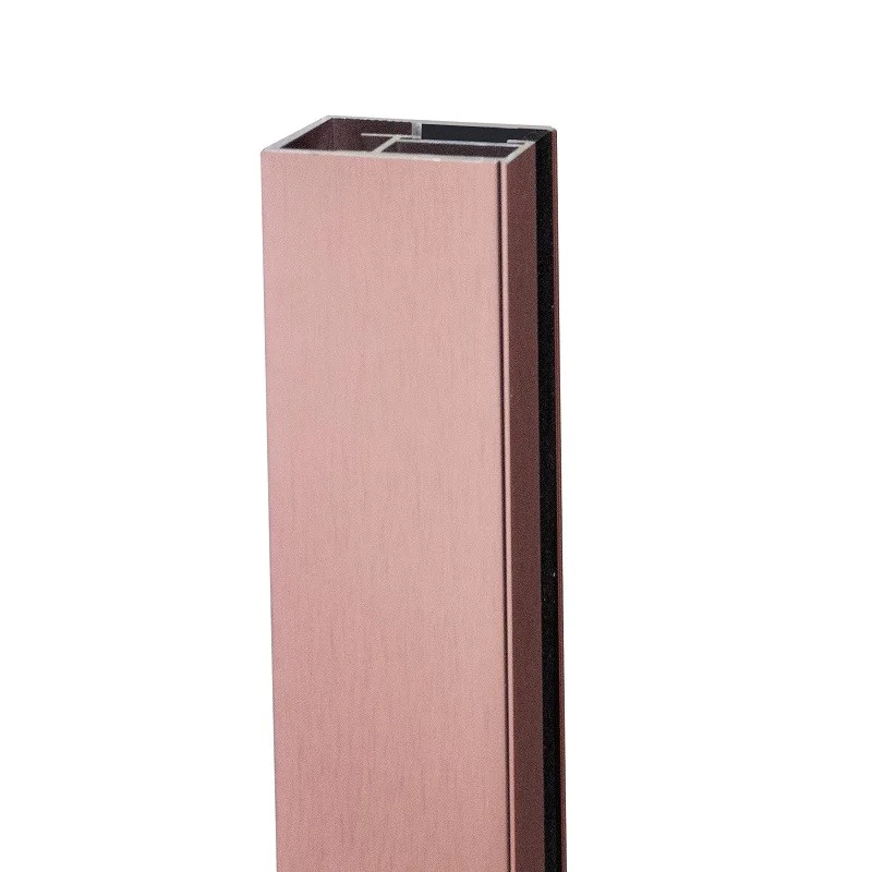 Paroi De Douche Fixe Luna Rose Doré Brossé 6 Paroi De Douche Fixe Luna Rose Doré Brossé – Image 4