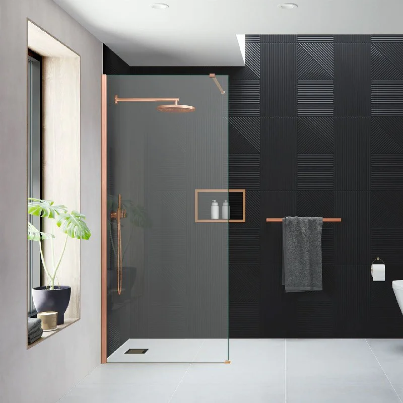 Paroi De Douche Fixe Transparente 140 Cm 6 Paroi De Douche Fixe Transparente 140 Cm – Image 4