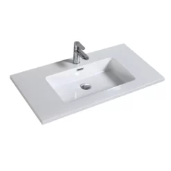 Meuble Salle De Bain Alicia 90 Cm Anthracite Mat -Produits De Salle De Bain Soldes 2024 27059 vasque alicia 90 3