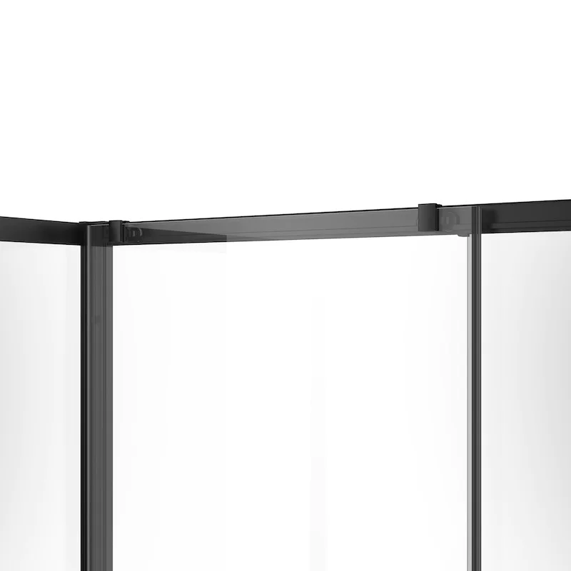 Douche Angle Coulissante Noir Mat 7 Douche Angle Coulissante Noir Mat – Image 5