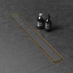 Caniveau De Douche Réversible 70 Cm -Produits De Salle De Bain Soldes 2024 27233 canniveau douche dore