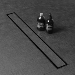 Caniveau De Douche Réversible 70 Cm -Produits De Salle De Bain Soldes 2024 27237 caniveau douche noir 70