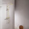 Colonne De Douche Thermostatique Cezelo Dorée Brossée