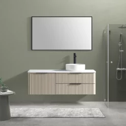 Meuble De Salle De Bain Ondulato 120 Cm