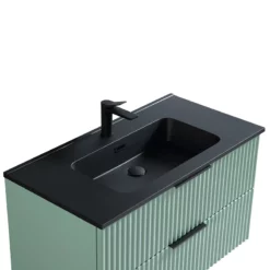 Meuble 90 Cm Ark Avec Vasque 41 Meuble 90 Cm Ark Avec Vasque -Produits De Salle De Bain Soldes 2024 27523 ark 90 vert noir
