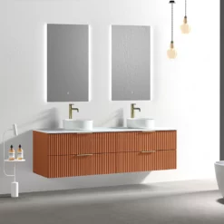 Meuble 180 Cm Ark Avec Plan De Toilette -Produits De Salle De Bain Soldes 2024 27559 ark 180 terra