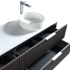 Meuble 180 Cm Ark Avec Plan De Toilette -Produits De Salle De Bain Soldes 2024 27561 ark 180 bois