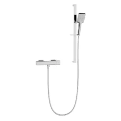 Kit Douche Avec Mitigeur Thermostatique Quadra -Produits De Salle De Bain Soldes 2024 27657 kit mitigeur douche carre