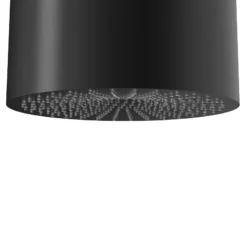 Plafond Pluie Cylindrique Rond Noir Mat 8 Plafond Pluie Cylindrique Rond Noir Mat -Produits De Salle De Bain Soldes 2024 27703 plafond noir mat
