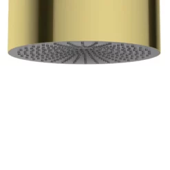 Plafond Pluie Cylindrique Rond Or Brossé -Produits De Salle De Bain Soldes 2024 27705 plafond noir or brosse