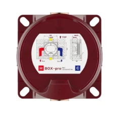 Kit Douche Push Avec Plafond Pluie Chrome -Produits De Salle De Bain Soldes 2024 27727 box 2