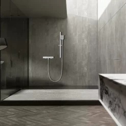 Kit Douche Avec Mitigeur Thermostatique Quadra -Produits De Salle De Bain Soldes 2024 27919 set robinet douche