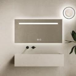 Miroir Led Et Antibuée Elysia 60 à 160 Cm 18 Miroir Led Et Antibuée Elysia 60 à 160 Cm -Produits De Salle De Bain Soldes 2024 29157 miroir led 140