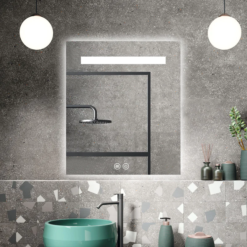 Miroir Led Et Antibuée Elysia 60 à 160 Cm 3 Miroir Led Et Antibuée Elysia 60 à 160 Cm