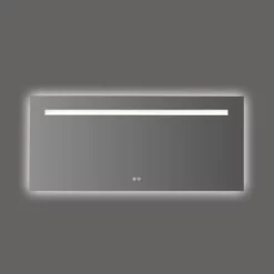 Miroir Led Et Antibuée Elysia 60 à 160 Cm 16 Miroir Led Et Antibuée Elysia 60 à 160 Cm -Produits De Salle De Bain Soldes 2024 29214 miroir led 160