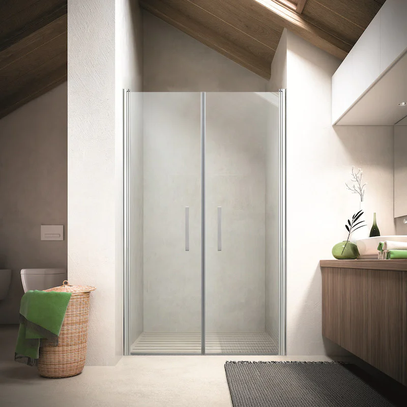 Porte De Douche Saloon 80 à 100 Cm Ouverture Intérieur Et Extérieur 3 Porte De Douche Saloon 80 à 100 Cm Ouverture Intérieur Et Extérieur