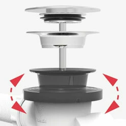 Vidage Baignoire évacuation Centrale En Laiton 100 Cm 7 Vidage Baignoire évacuation Centrale En Laiton 100 Cm -Produits De Salle De Bain Soldes 2024 7350 zoom joint vidage