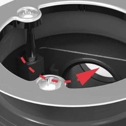 Bonde De Douche Horizontale Extra Plate -Produits De Salle De Bain Soldes 2024 7354 zoom interieur bonde extra plate