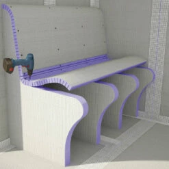 Produits De Salle De Bain Soldes 2024 -Produits De Salle De Bain Soldes 2024 7446 panneau de construction extrude flexo rainures verticales