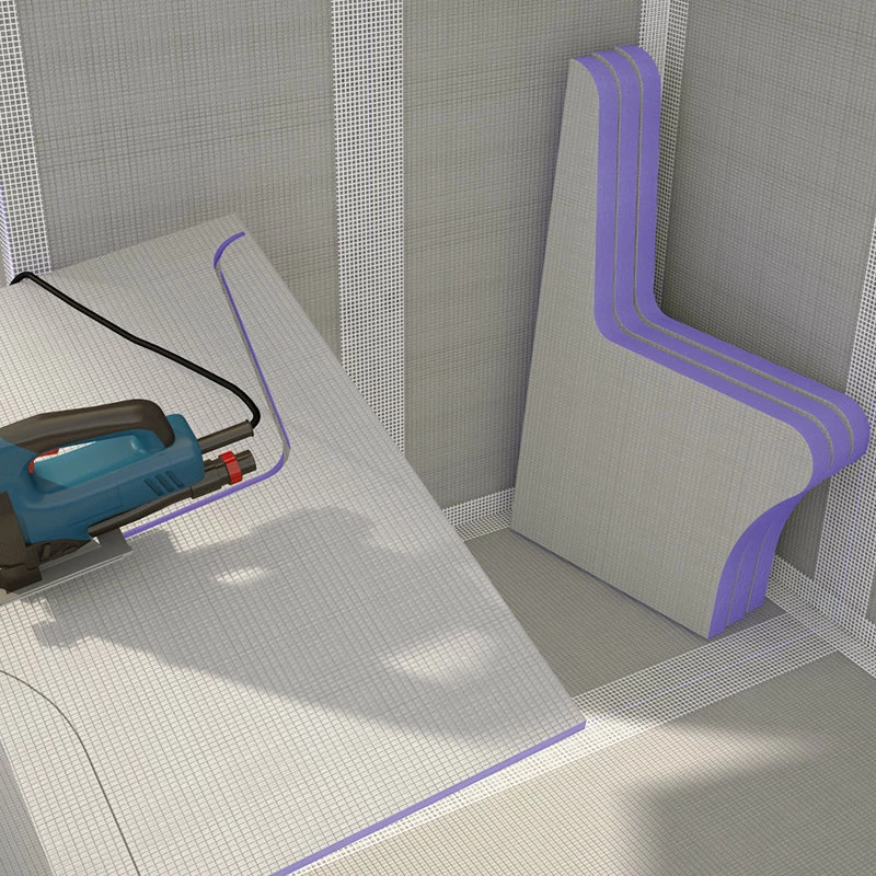 Panneau De Construction Extrudé Flexo Rainures Verticales 5 Panneau De Construction Extrudé Flexo Rainures Verticales – Image 3