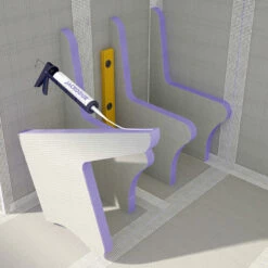 Panneau De Construction Extrudé Flexo Rainures Verticales 10 Panneau De Construction Extrudé Flexo Rainures Verticales -Produits De Salle De Bain Soldes 2024 7474 montage panneau de construction extrude flexo