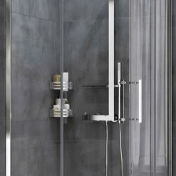 Douche Accès D'angle Coulissante Rose Rosse -Produits De Salle De Bain Soldes 2024 7641 douche acces d angle coulissant rose rosse zoom