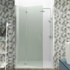 Porte De Douche Pliante Glass