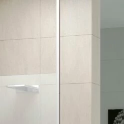 Barre De Renfort Du Sol Au Plafond 6 à 8 Mm Chromé Et Noir Mat -Produits De Salle De Bain Soldes 2024 7737 barre de renfort du sol au plafond pour verres de 6 et 8 mm zoom