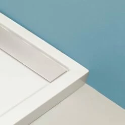 Receveur Acrylique Avec Caniveau 80x140