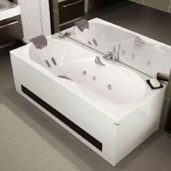 Baignoire Balnéo Ergonomique Bien-être Rectangulaire