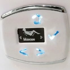 Baignoire Balnéo Ergonomique Bien-être D'angle -Produits De Salle De Bain Soldes 2024 8632 panneau de commande