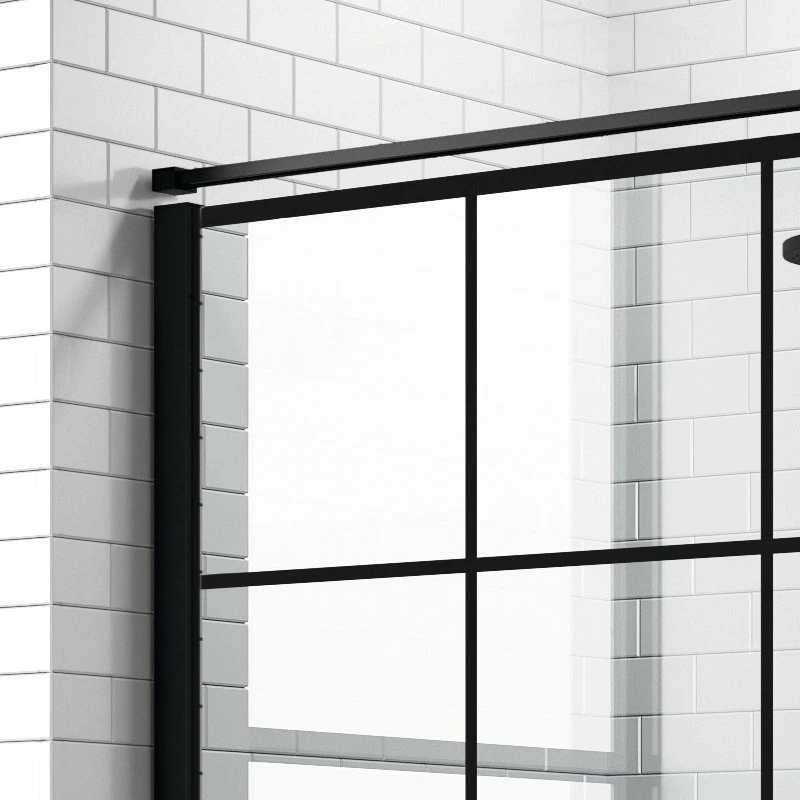 Ensemble Parois De Douche Combi Douche Atelier Noir 4 Ensemble Parois De Douche Combi Douche Atelier Noir – Image 2