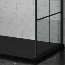 Ensemble Parois De Douche Combi Douche Atelier Noir 17 Ensemble Parois De Douche Combi Douche Atelier Noir -Produits De Salle De Bain Soldes 2024 9928 ensmeble combi atelier zoom 3